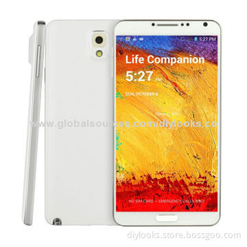 N9006 8GB White, 5.7-inch 3G Android 4.2.2 Smartphone, MTK6589 Quad Core 1.2GHz, RAM: 1GB and OthersNew